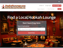 Tablet Screenshot of hookahlounges.org